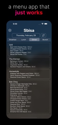Magical Menu Screenshot 1 of 5