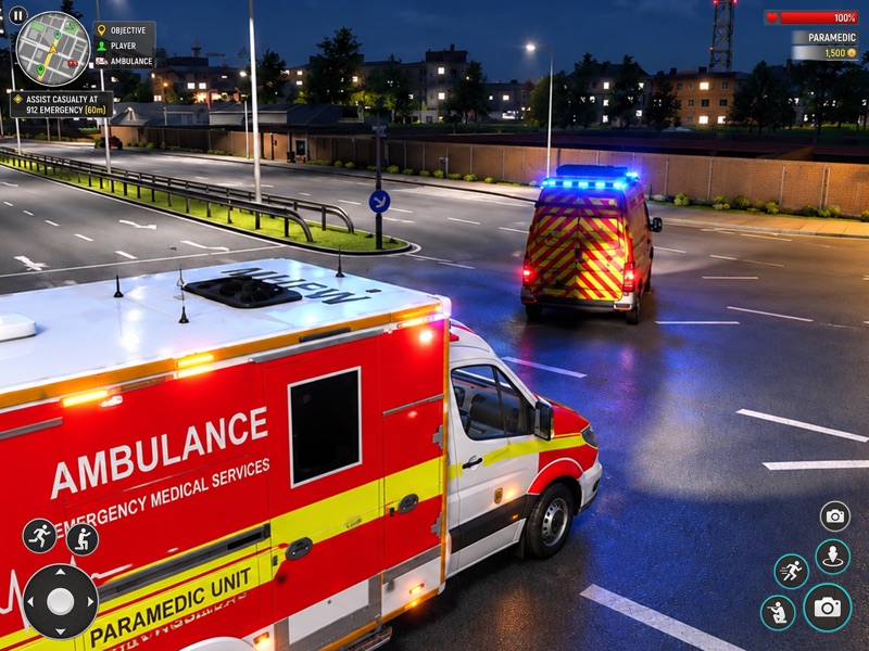 Ambulance Rescue Duty Games 3d screenshot 9