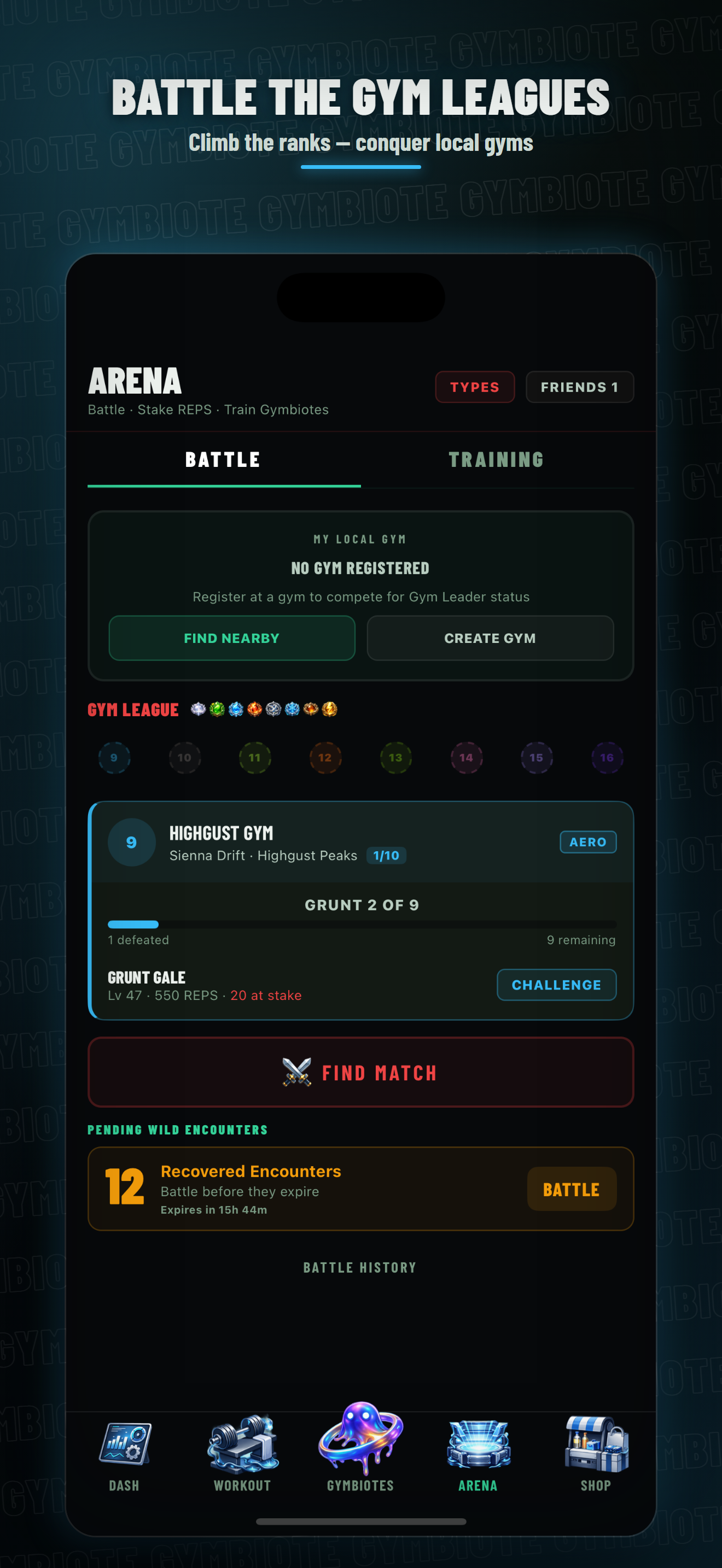 Gymbiote screenshot 8