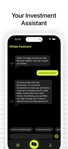 AI Chart Analyze: Whale Harry iPhone screenshot