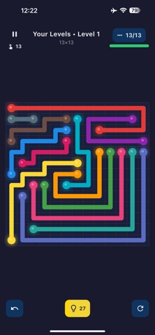 Line Puzzle: Connect Dots 2026 iPhone screenshot