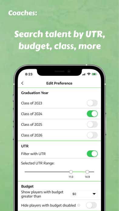 Prospect Tennis Screenshot