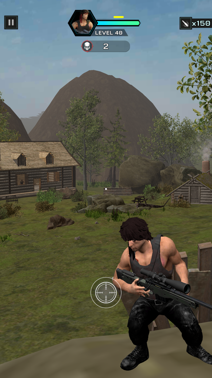 Camouflage Attack Sniper Game
