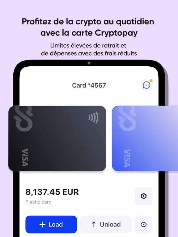 Screenshot #5 pour Cryptopay : Wallet & Carte