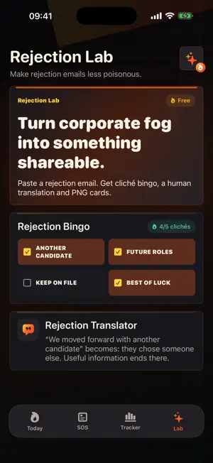 Steady: Job Search Tracker screenshot 4