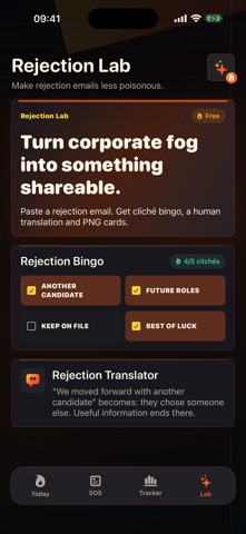 Steady: Job Search Tracker Screenshot 4 of 5