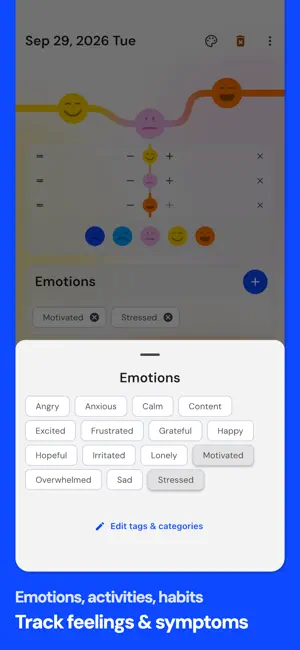 Pixels: Mood Tracker & Journal screenshot 4