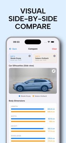 Sideby – Car Compare Screenshot 2 of 4