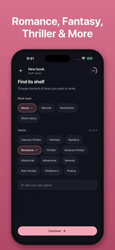 Novelleo: AI Book Writer screenshot 7 of 8