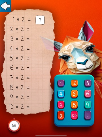 Learn Times Tables iPad screenshot