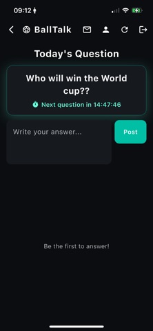 BallTalk screenshot
