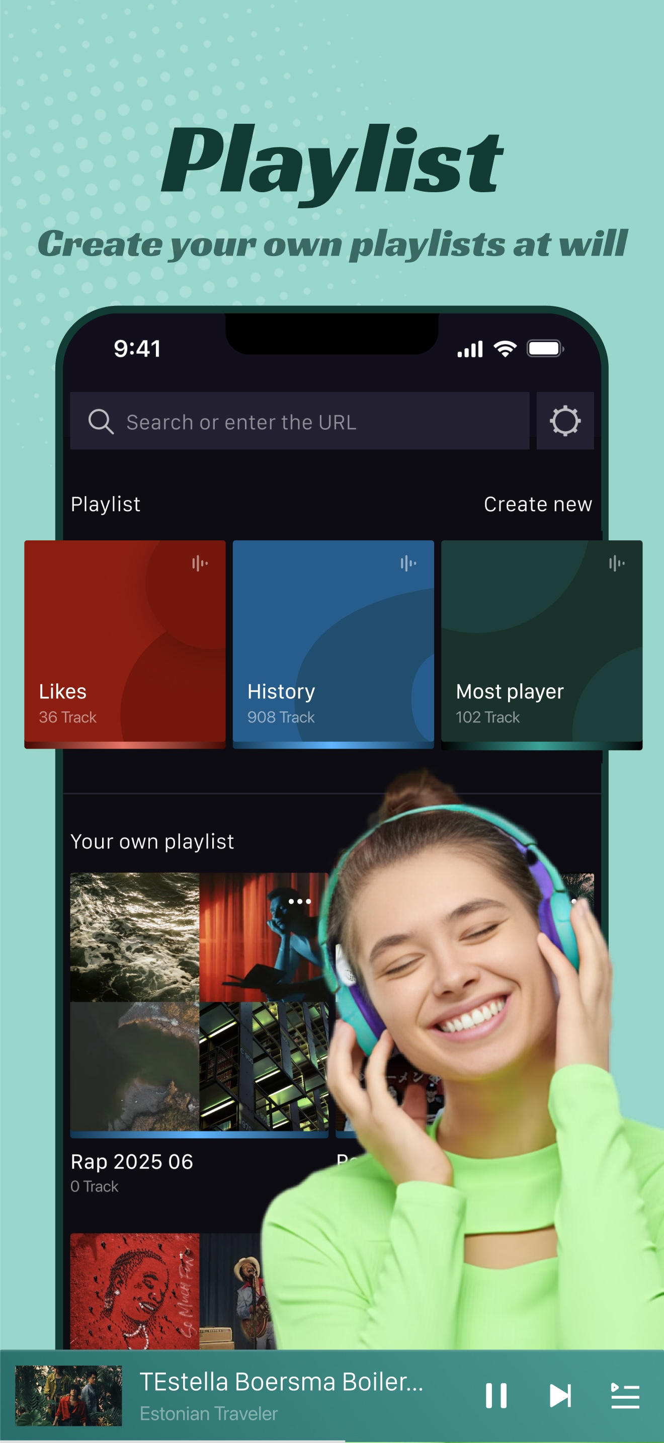 Music Player & Workouts, Songs