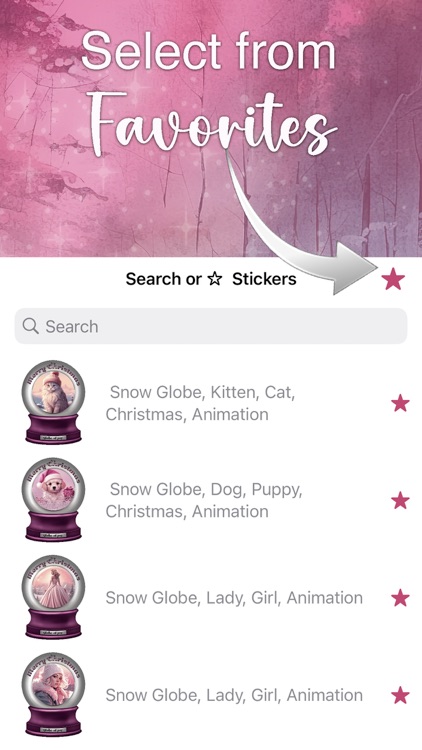I Love Pink Stickers screenshot-4