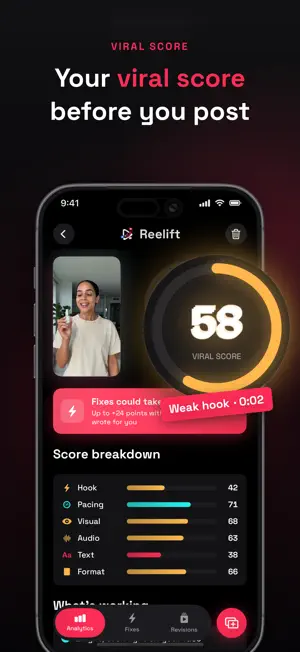 Reelift: Go Viral & Blow Up screenshot 1