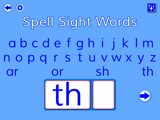 SENTENCE READING MAGIC iPad screenshot 5 - Education app