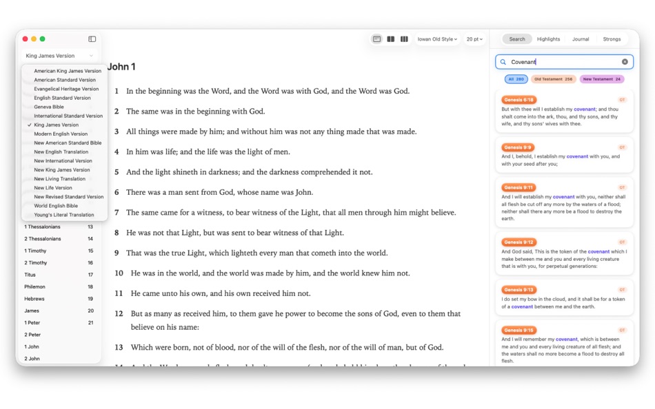 #4. BibleDesk (macOS) Ved: Hardeep Kumar Sah