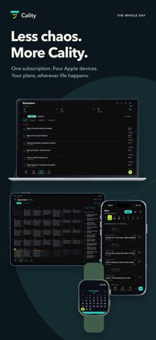 Calendar & Tasks: Cality iPhone screenshot