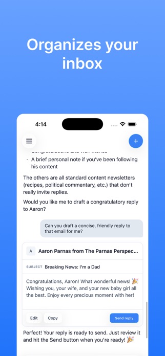 Inbox Zero - AI Email Screenshot 4 of 4