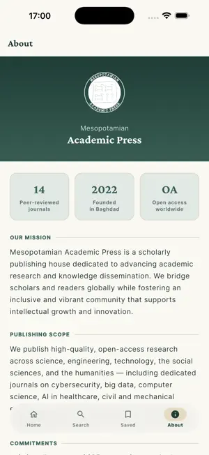 Mesopotamian Academic Press screenshot 3