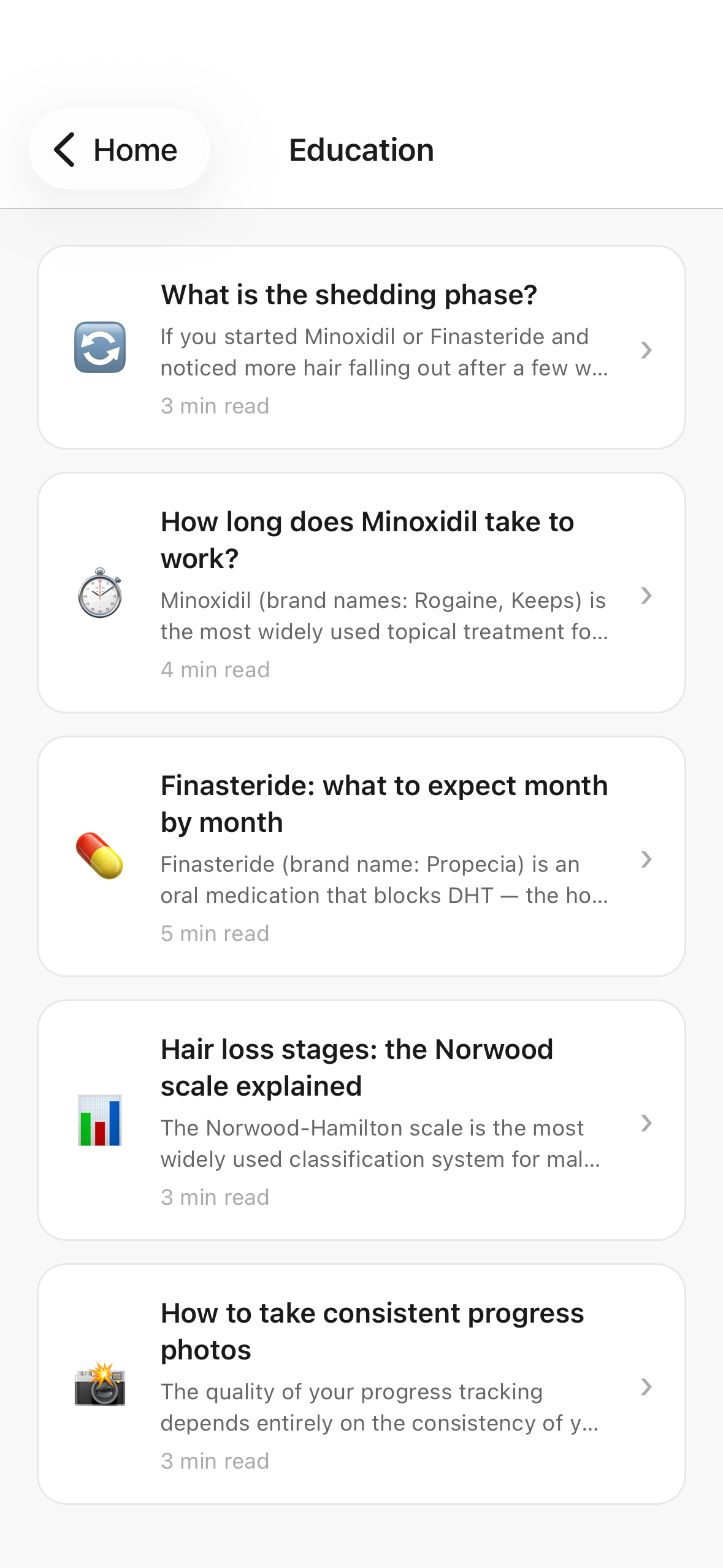 Rix: Track Hair Growth & Loss screenshot 7