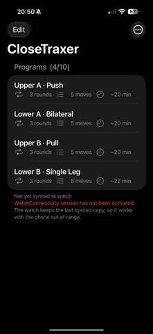 CloseTracker screenshot