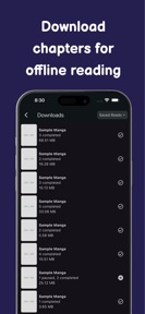 Manga Cookie Browser screenshot