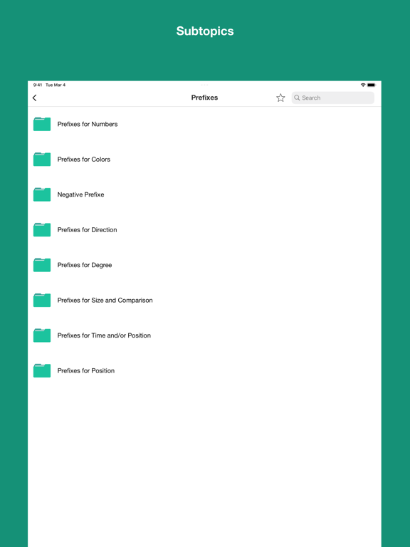 Screenshot #6 pour Medical terminology - roots