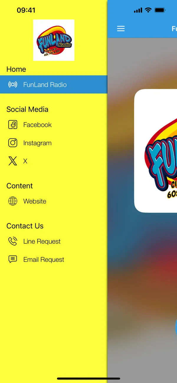 Screenshot #2 pour FunLand Radio