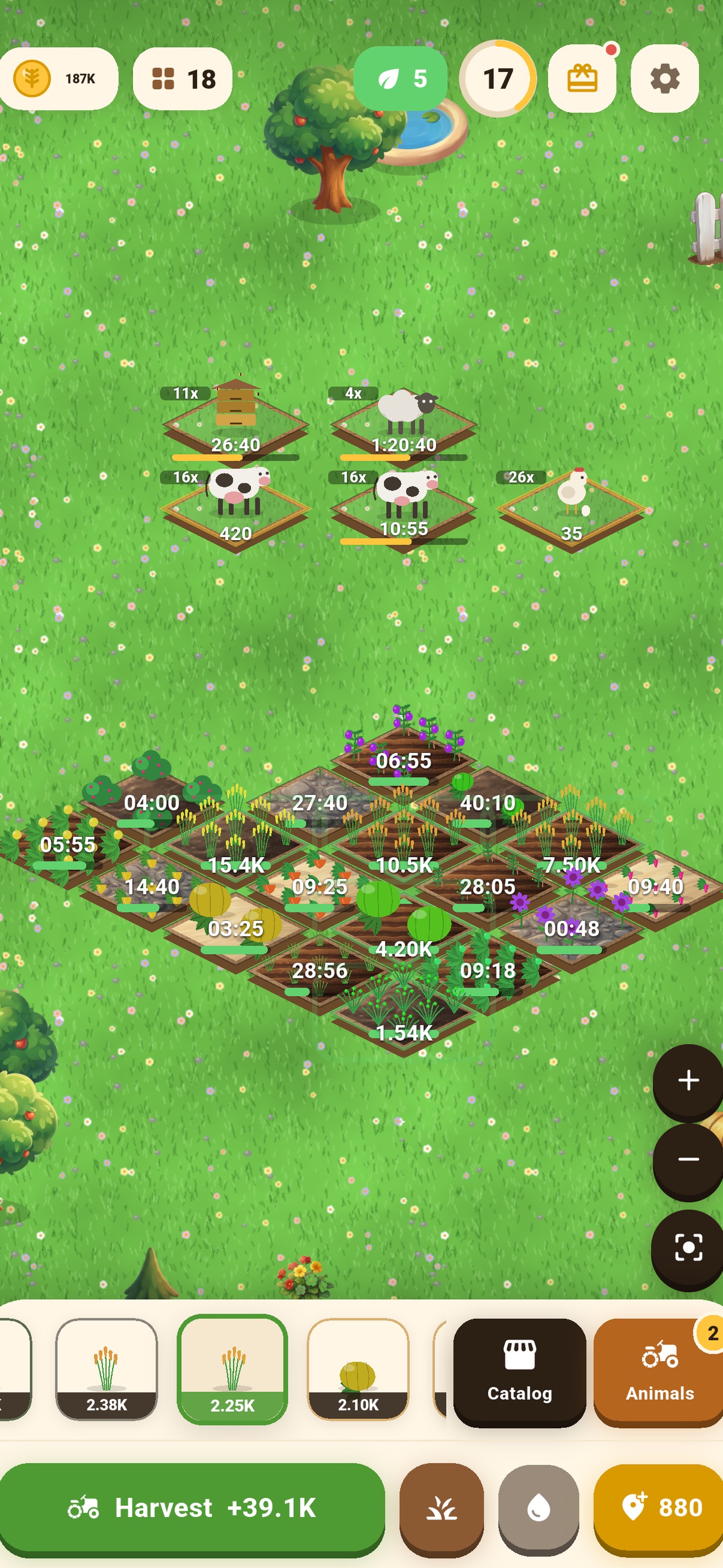 Screenshot 1 of Farmstead Tycoon: Harvest