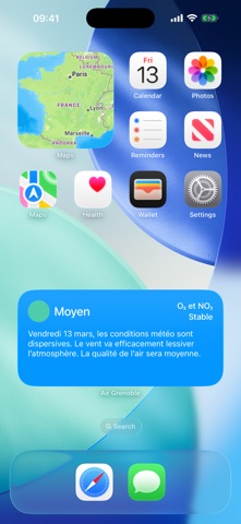 Air Grenoble iPhone screenshot