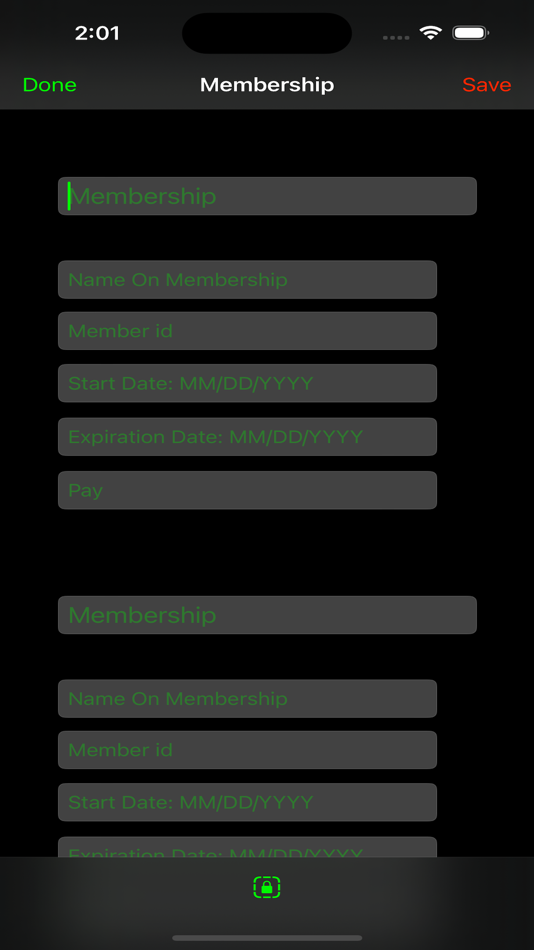 #5. Datum Lock (iOS) Podle: Rogelio Amezquita
