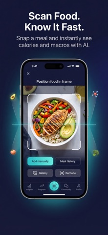 NutriLens - AI Food Scanner screenshot