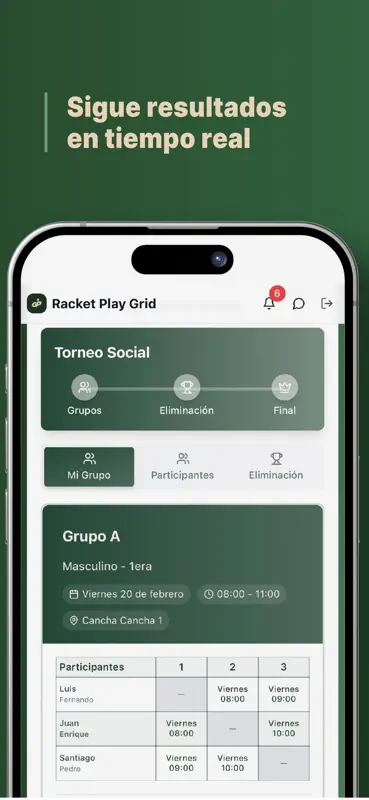 Racket PlayGrid screenshot 5 of 5