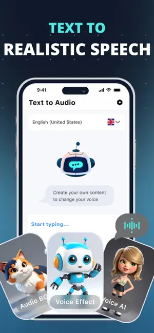 AI Voice Changer・Sound Effects iPhone screenshot 4