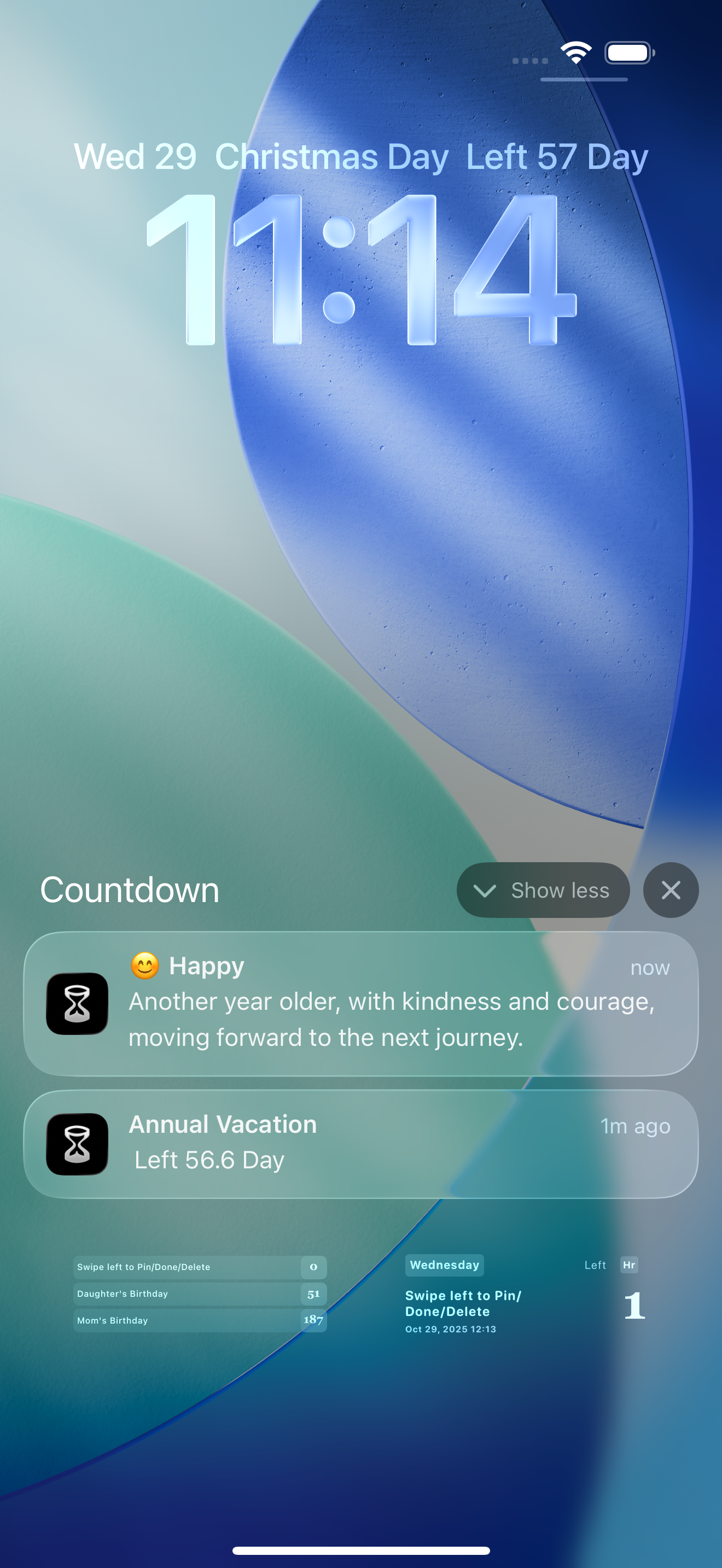 Countdown List - Days Matter