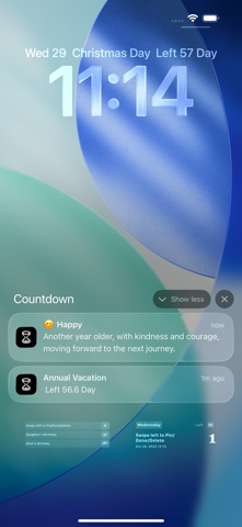 Countdown List - Days Matter Screenshot 3 of 7