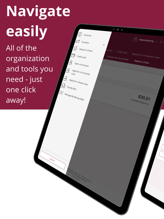 GFA MOBILE iPad screenshot 4 - Finance app