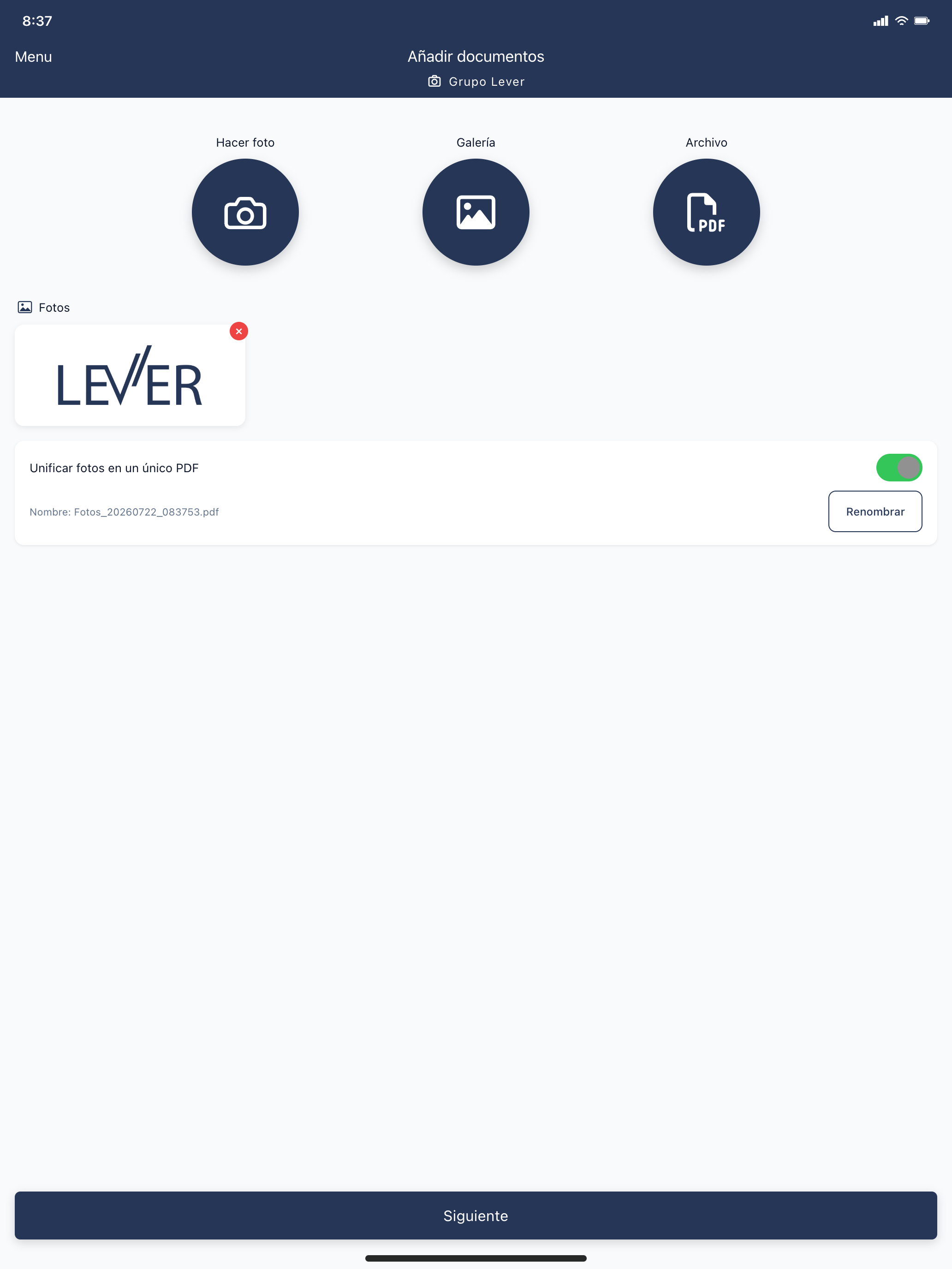 Lever screenshot 9