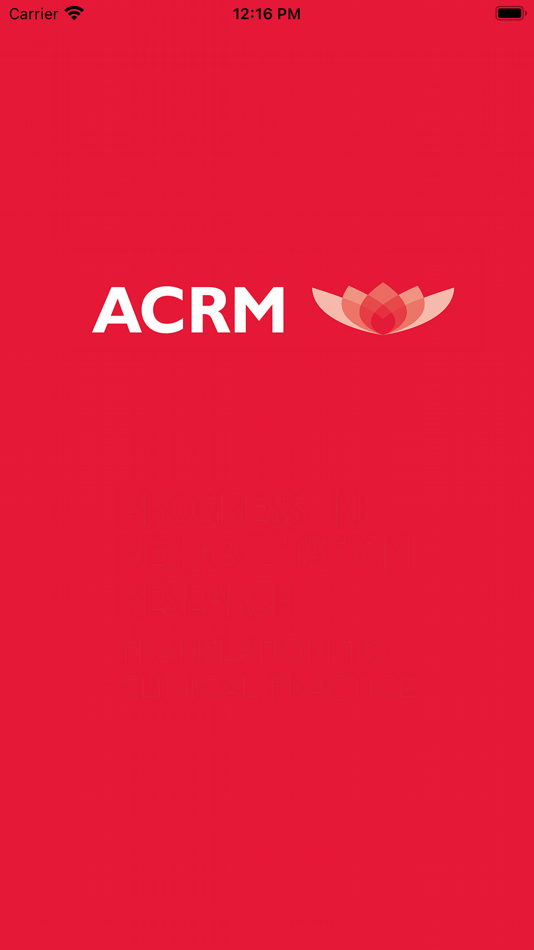 #1. ACRM Events (iOS) 由: American Congress of Rehabilitation Medicine