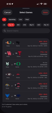 App screenshot
