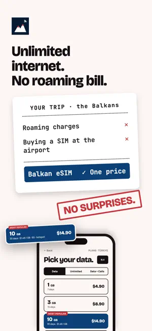 Balkan eSIM: Serbia & Albania screenshot 2