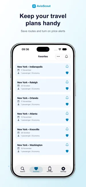 AvioScout: Flights screenshot 4