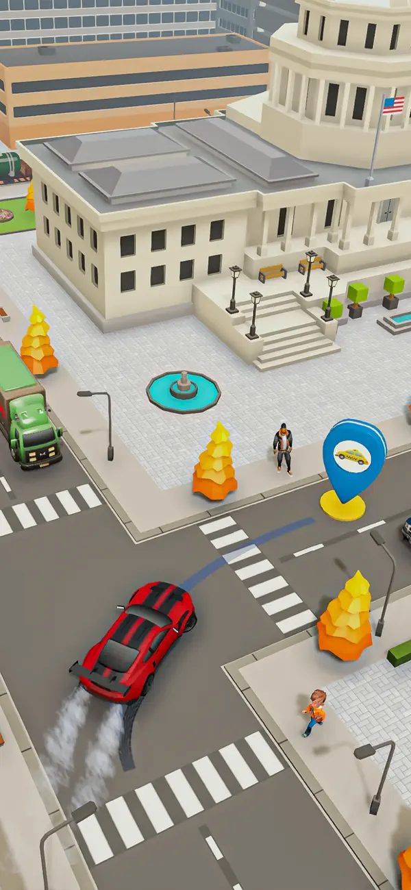 Screenshot #3 pour Pick me up 3D: Simulateur taxi