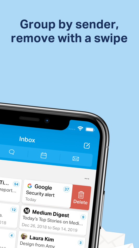 #2. Chuck – Smarter Email with AI (iOS) Ved: 410 Labs