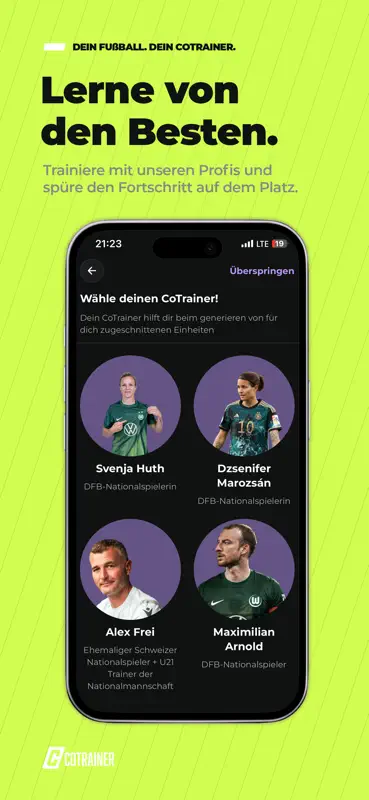 CoTrainer – Fußball Training screenshot 3 of 8