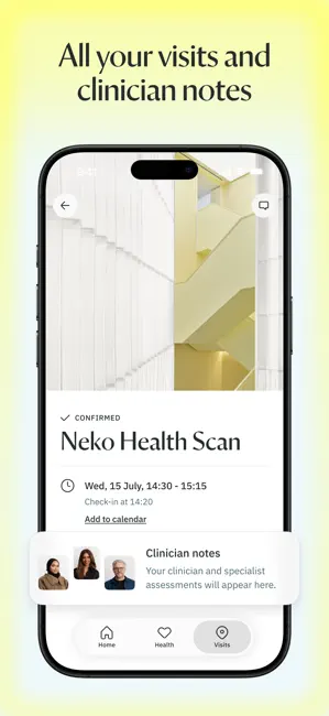 Neko Health iPhone screenshot 6