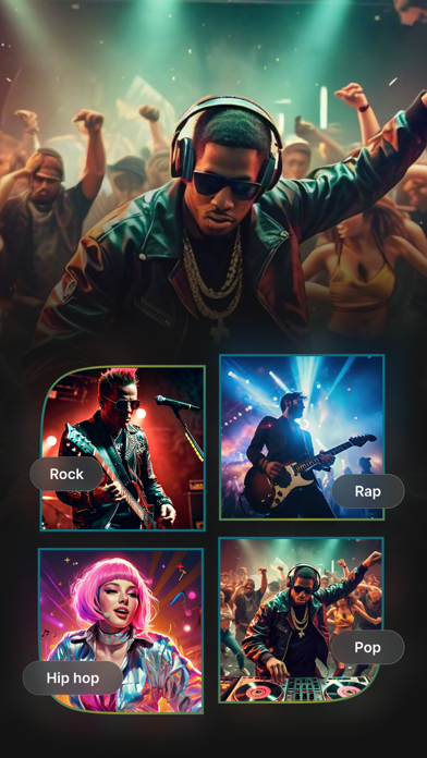 AI Lyrics Generator & Rap Song Screenshot