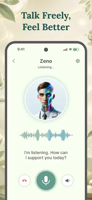 AI Therapy & Anxiety - Zeno screenshot 2