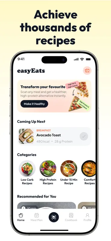 easyEats – Healthy Recipes screenshot 8 of 8