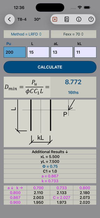 Table8welds Screenshot 3 of 5